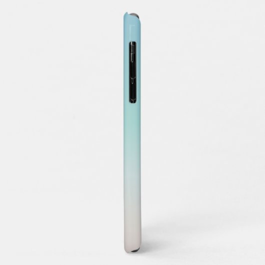 Silver Turtles Beach Stil Türkis Küste Case-Mate iPhone Hülle (Hinten/Links)