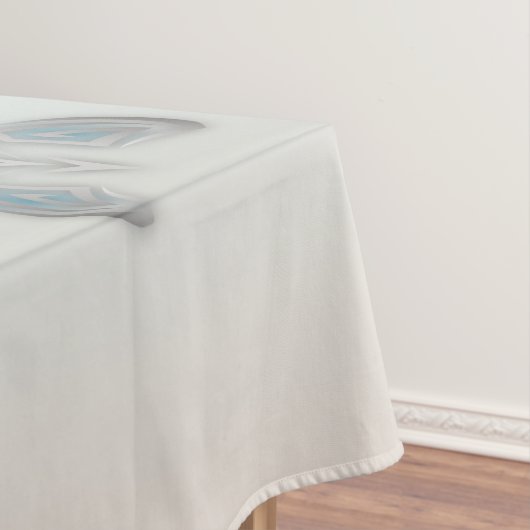 Silver Turtles Beach Style Coastal Tischdecke (Beispiel)