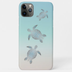 Silver Turtles Beach Style Coastle Maritime Case-Mate iPhone Hülle