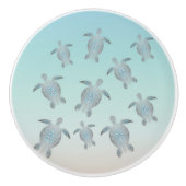 Silver Turtles Beach Style Keramikknauf (Vorderseite)