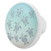 Silver Turtles Beach Style Keramikknauf (Rechts)