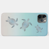 Silver Turtles Beach Style | Küste Case-Mate iPhone Hülle (Rückseite (Horizontal))