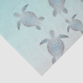Silver Turtles Beach Style Seidenpapier (Ausschnitt)