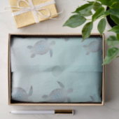 Silver Turtles Beach Style Seidenpapier (Geschenk)