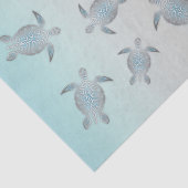 Silver Turtles Beach Style Seidenpapier (Ausschnitt)