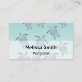 Silver Turtles Beach Style Visitenkarte (Vorderseite)