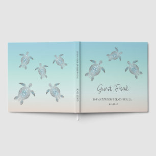 Silver Turtles Turquoise Coastal Beach House Gästebuch
