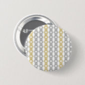 Silver- und Gold-Muster Button (Vorne & Hinten)