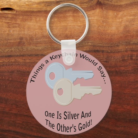 Silver- und Gold-Tasten lt Schlüsselanhänger (Vorderseite)