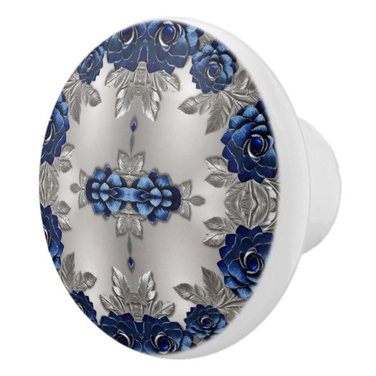 Silver und Saphire Keramikknauf (Rechts)