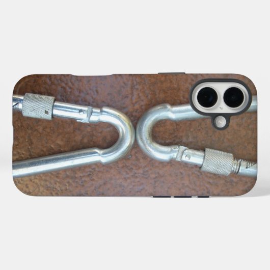 Silver Unendlichkeit Case-Mate iPhone Hülle (Rückseite (Horizontal))