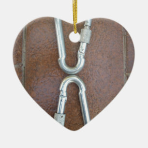 Silver Unendlichkeit Keramik Ornament