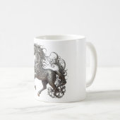 SILVER UNICORN KAFFEETASSE (VorderseiteRechts)