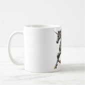 SILVER UNICORN KAFFEETASSE (Links)