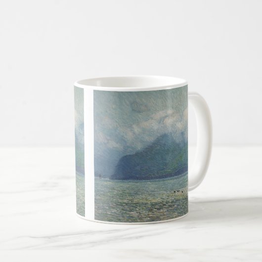 Silver Veil und Golden Gate by Childe Hassam Kaffeetasse (VorderseiteRechts)