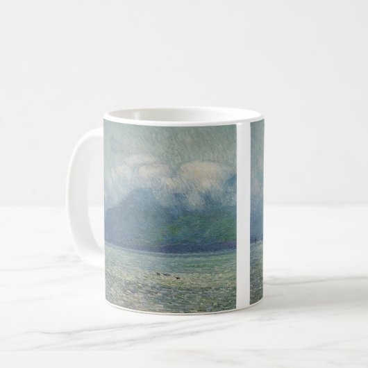 Silver Veil und Golden Gate by Childe Hassam Kaffeetasse (Vorderseite Links)
