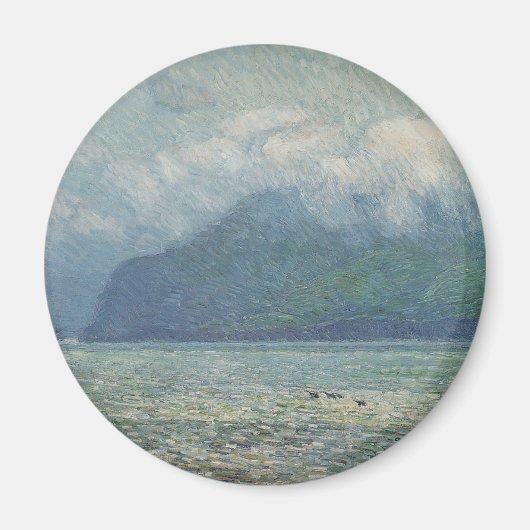 Silver Veil und Golden Gate by Childe Hassam Magnet (Vorne)