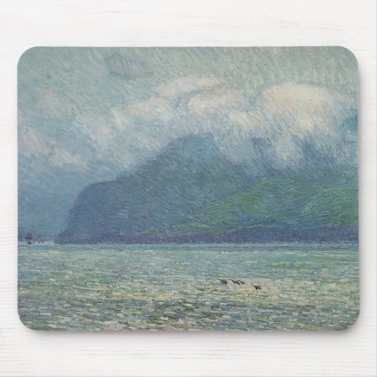 Silver Veil und Golden Gate by Childe Hassam Mousepad (Vorne)
