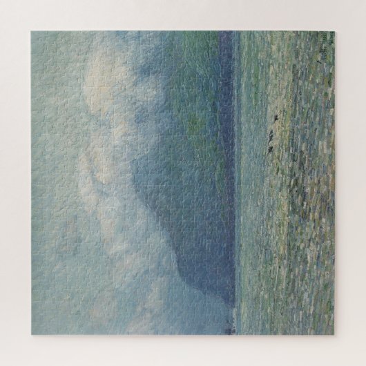 Silver Veil und Golden Gate by Childe Hassam Puzzle (Vertikal)