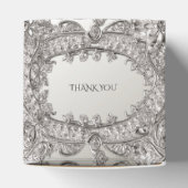 Silver Verziert Modern Fevor Box Geschenkschachtel (Oben)