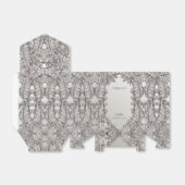 Silver Verziert Modern Fevor Box Geschenkschachtel (Ungefaltet)