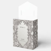 Silver Verziert Modern Fevor Box Geschenkschachtel (Geöffnet)