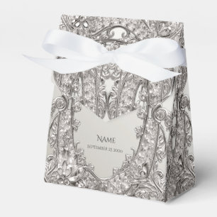 Silver Verziert Modern Fevor Box Geschenkschachtel
