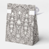 Silver Verziert Modern Fevor Box Geschenkschachtel (Rückseite)