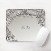 Silver Verziert Modern Mousepad (Mit Mouse)