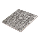 Silver Verziert Moderne Keramik Tile Fliese (Seite)