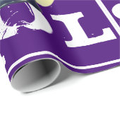 Silver Viking Helmet Skol Geschenkpapier (Rolleneckpunkt)