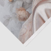 Silver Viktorianisch Beauty Romance Rose Decoupage Seidenpapier (Ausschnitt)