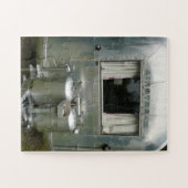 SILVER VINTAG CAMPER TRAILER JIGSAW PUZZLE (Horizontal)