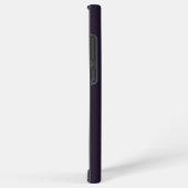 Silver & Violet Mystic Evil Eye Nazar Mati Samsung Galaxy Hülle (Rechte Seite)