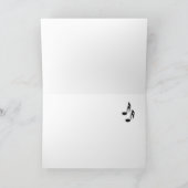 Silver Violin Danke, dass die Karte im Inneren lee (Innenseite)