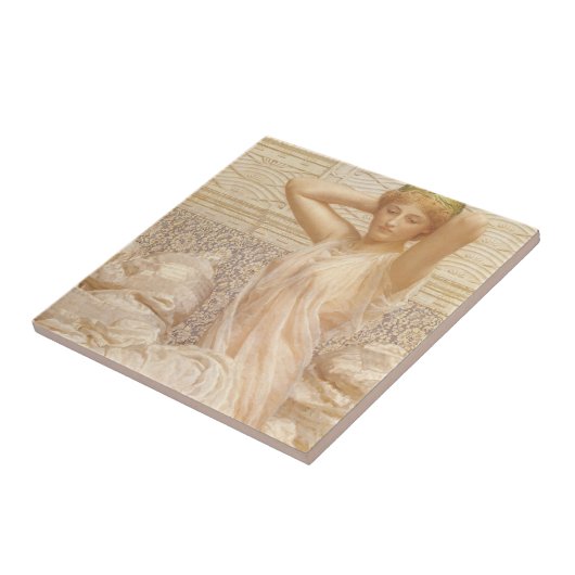 Silver von Albert Joseph Moore, Viktorianische Kun Fliese (Seite)
