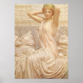 Silver von Albert Joseph Moore, Viktorianische Kun Poster (Vorne)