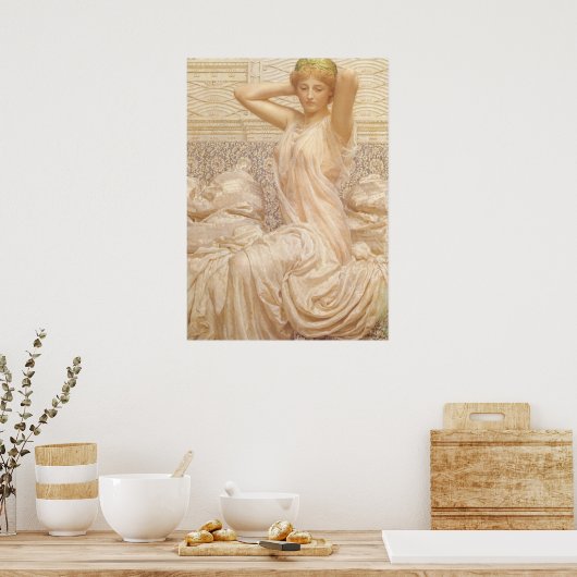 Silver von Albert Joseph Moore, Viktorianische Kun Poster (Küche)