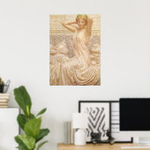 Silver von Albert Joseph Moore, Viktorianische Kun Poster (Heimbüro)