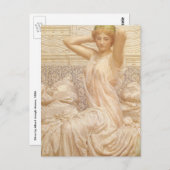 Silver von Albert Joseph Moore, Viktorianische Kun Postkarte (Vorne/Hinten)