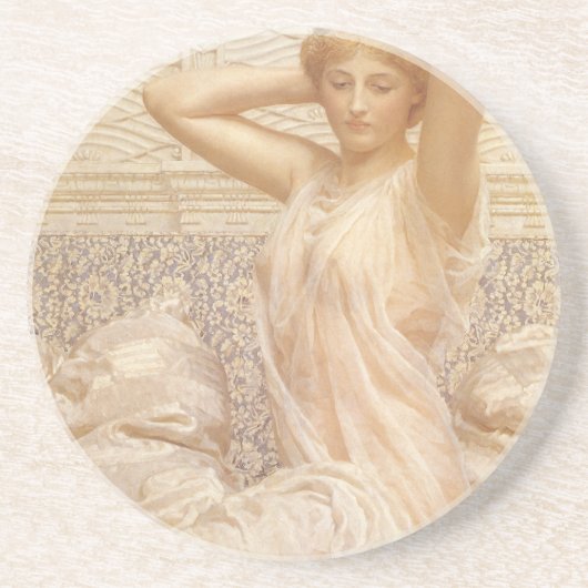Silver von Albert Joseph Moore, Viktorianische Kun Sandstein Untersetzer (Vorne)