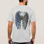 Silver Warrier Angel Wings T-Shirt (Rückseite)