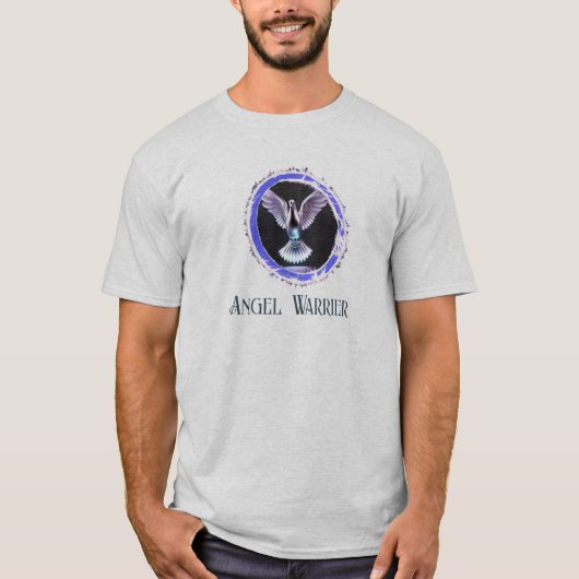 Silver Warrier Angel Wings T-Shirt (Vorderseite)