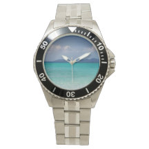 Silver Watch mit Karibik