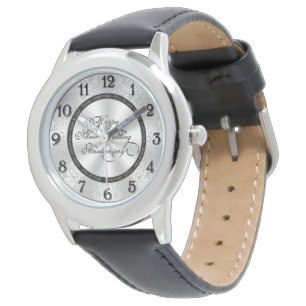Silver Wedding Anniversary Watch Armbanduhr