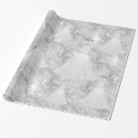 Silver Wedding Dress Bokeh Lights Wrapping Paper Geschenkpapier<br><div class="desc">Schenken Sie sich ein Geschenk mit diesem Glitzer in Silberne Brautkleid,  das jedes Geschenk bereichert.</div>