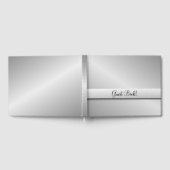 Silver Wedding Guest Book Gästebuch (Voll)