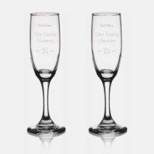 Silver Wedding Jubiläum 25 Jahre Eleganter Chic