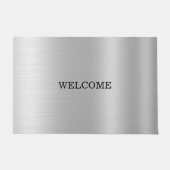 SILVER WELCOME FUßMATTE (Vorderseite)