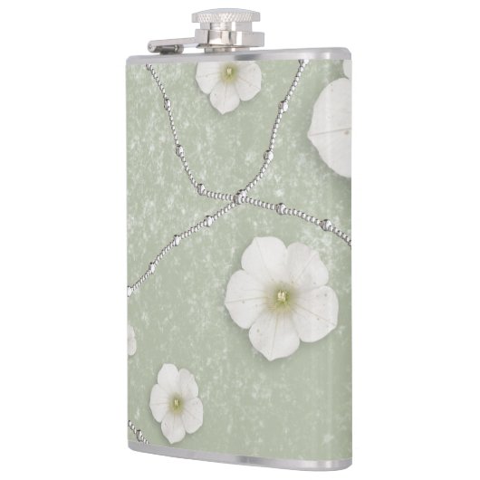 Silver Wellness-Center Flachmann (Links)